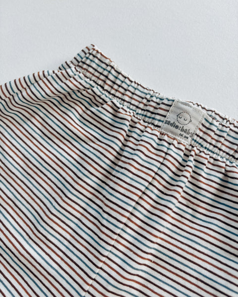 stripe jersey play pants