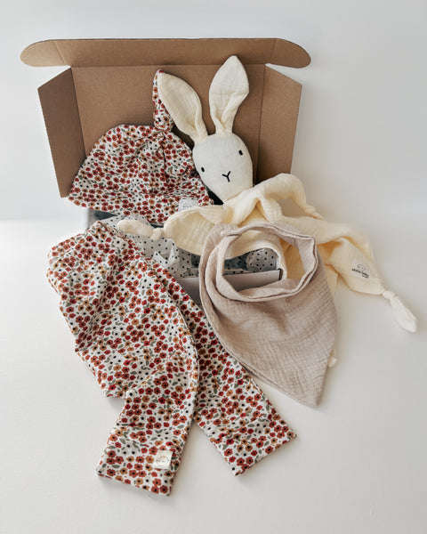 floral baby gift set