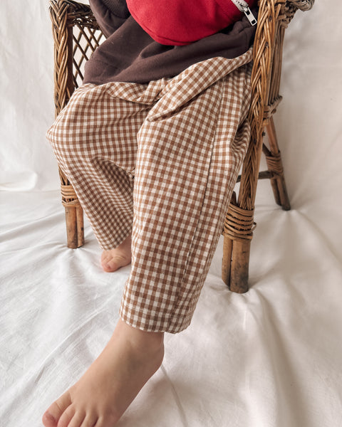 biscuit check play pants