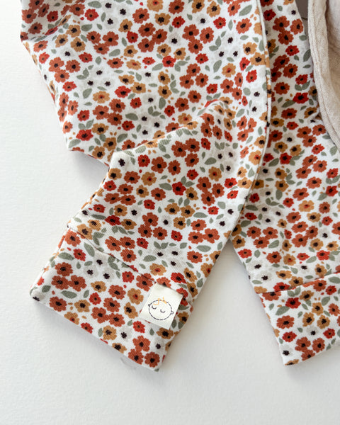 floral baby gift set