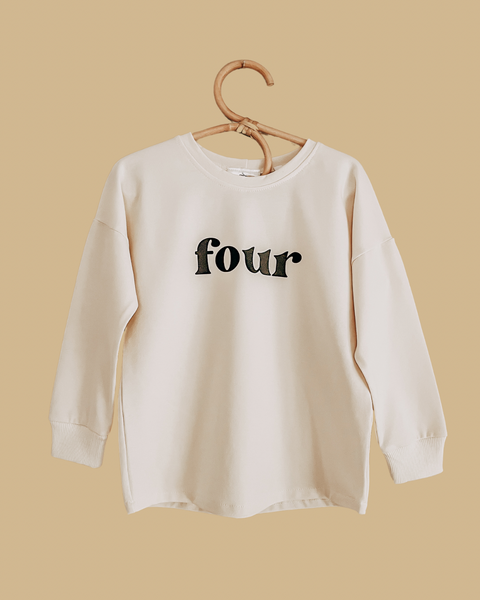 birthday t-shirt | four - Sadie:Baby UK