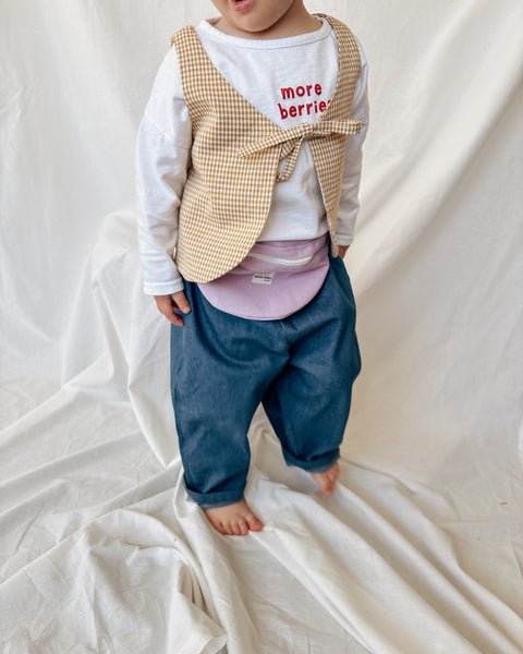 comfy denim play pants