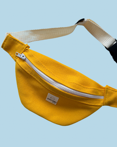 mustard bum bag
