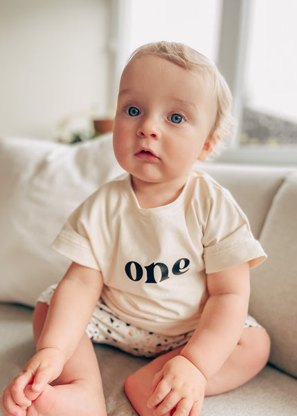birthday t-shirt | one - Sadie:Baby UK