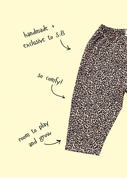 leopard print play pants - Sadie:Baby UK
