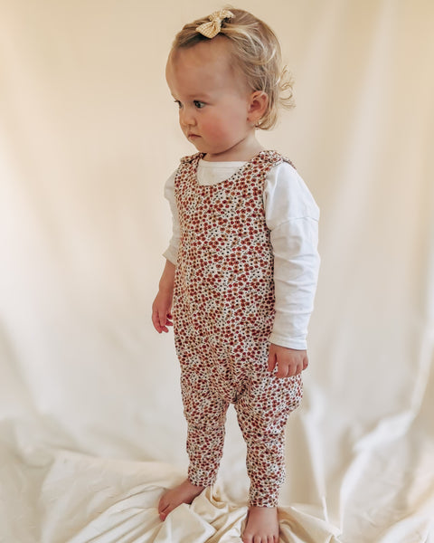 floral dungarees