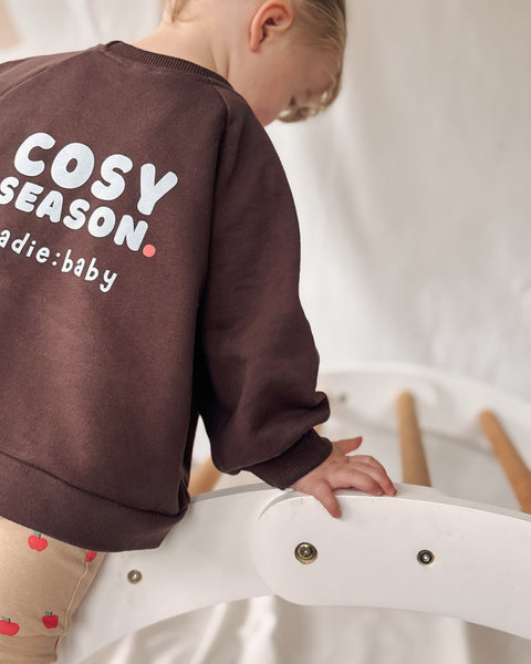 cosy season oversized sweatshirt