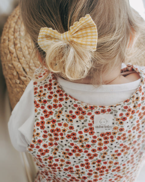 floral dungarees