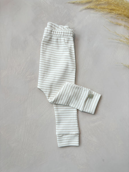 milk ribbed leggings - Sadie:Baby UK
