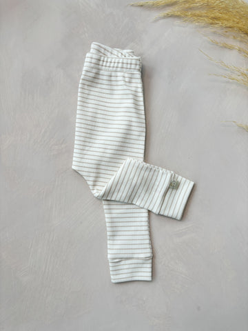 milk ribbed leggings - Sadie:Baby UK