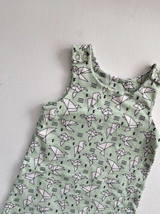 S:B Origami Birds Romper (6-12 months) - Sadie:Baby UK