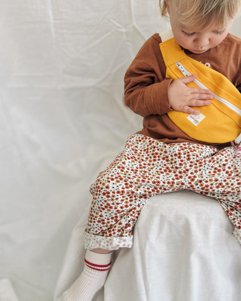 mustard bum bag
