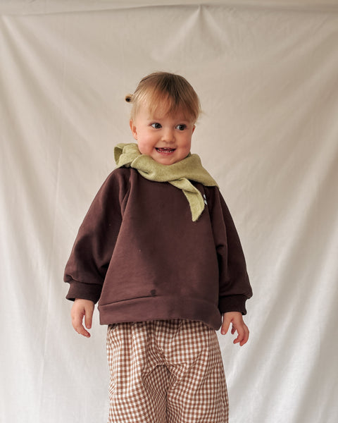 matcha green triangle scarf