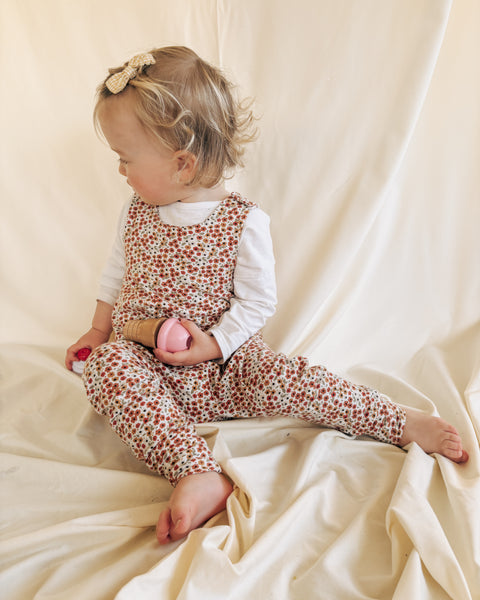 floral dungarees