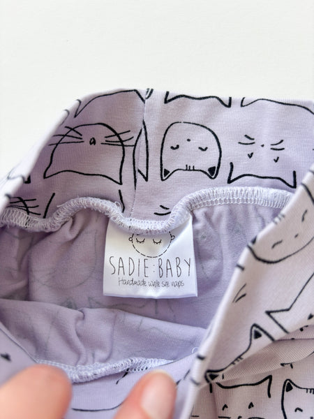 S:B Cat Shorts (6-12 months) - Sadie:Baby UK
