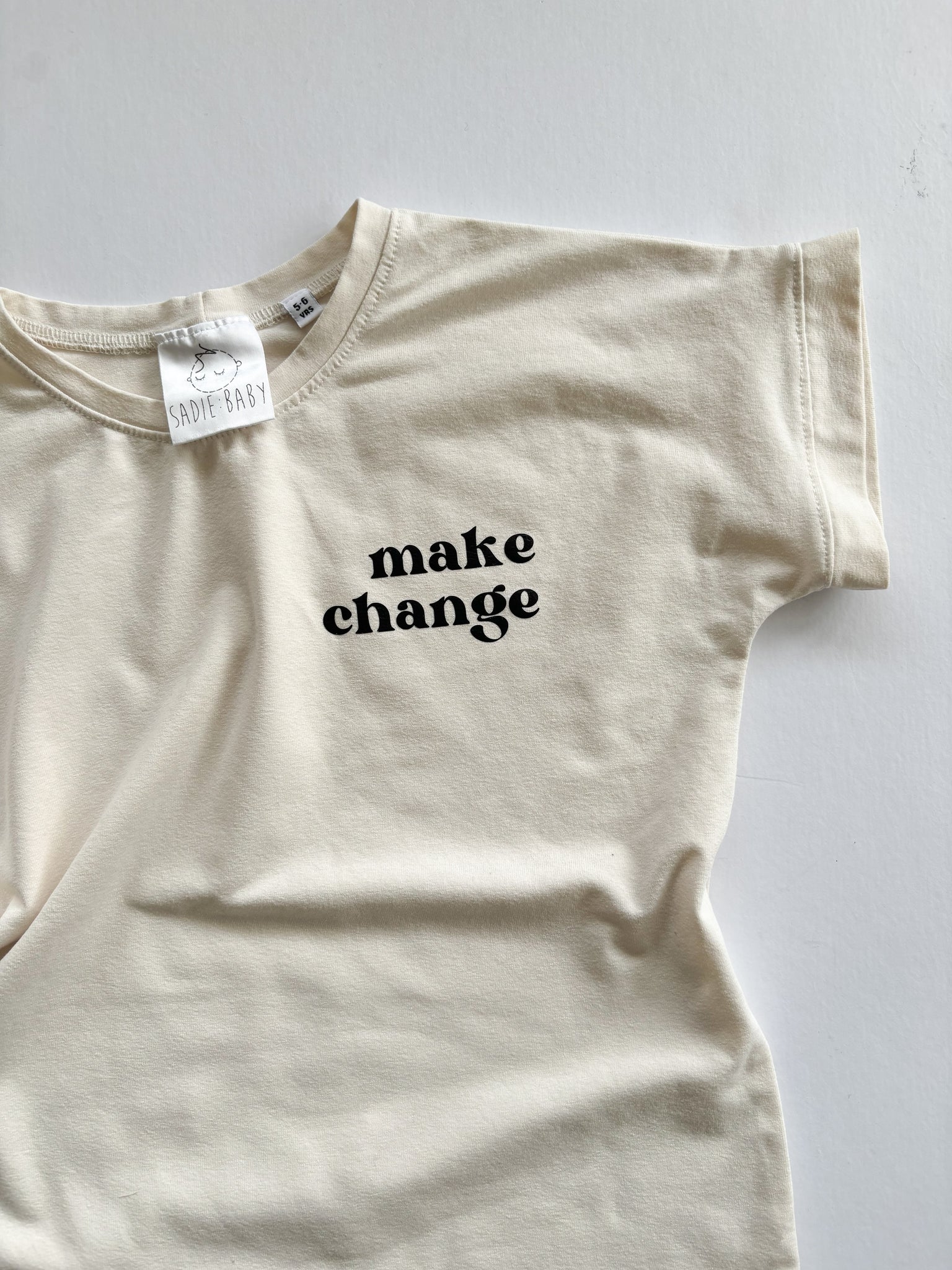S:B Make Change T-Shirt (5-6 years) - Sadie:Baby UK