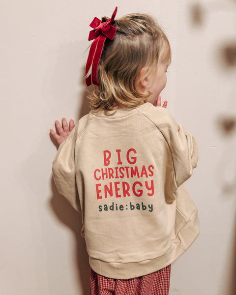 christmas oversized sweatshirt