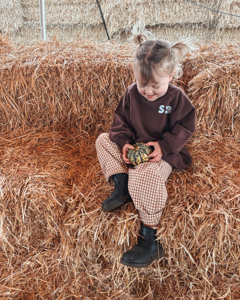 cosy season oversized sweatshirt