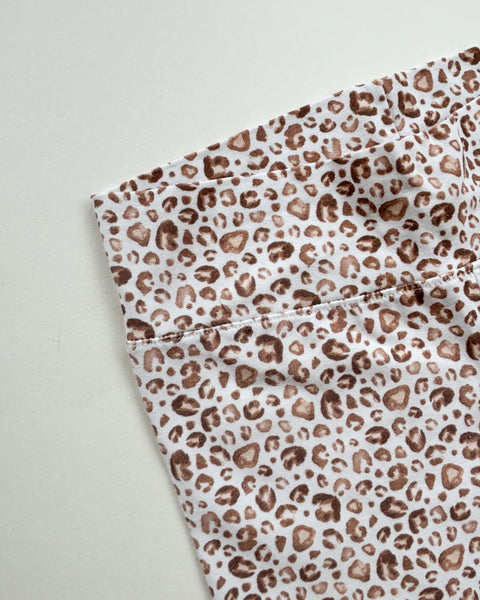 S:S leopard cycling shorts (6-7 years)