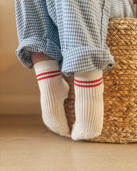 cornflower gingham play pants