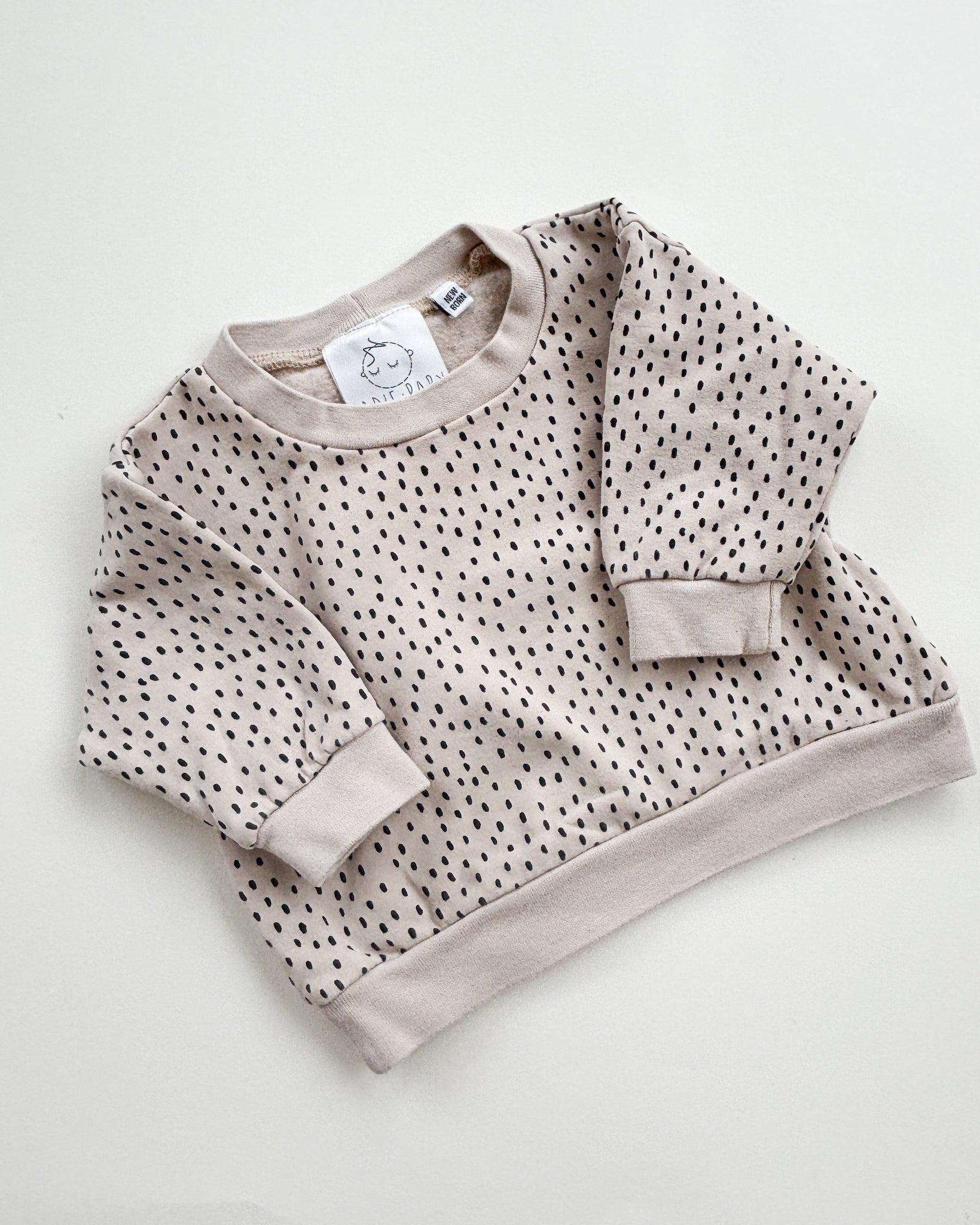 S:S dash spot sweatshirt (newborn)