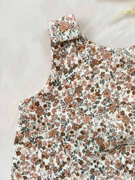 floral jersey dungarees - Sadie:Baby UK