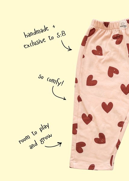 rusty hearts play pants - Sadie:Baby UK