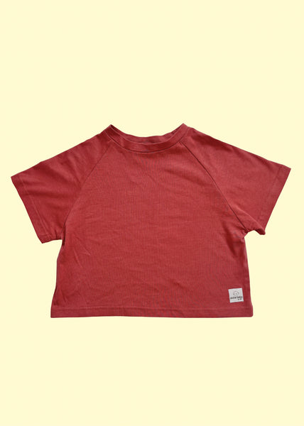 boxy rust red t-shirt - Sadie:Baby UK
