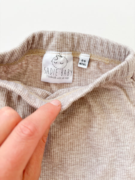 S:B Ribbed Leggings (0-6 months) - Sadie:Baby UK