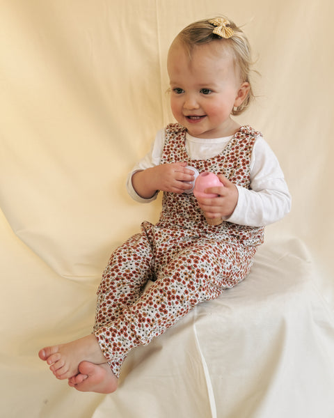 floral dungarees