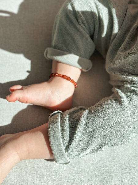 sage terry trousers - Sadie:Baby UK