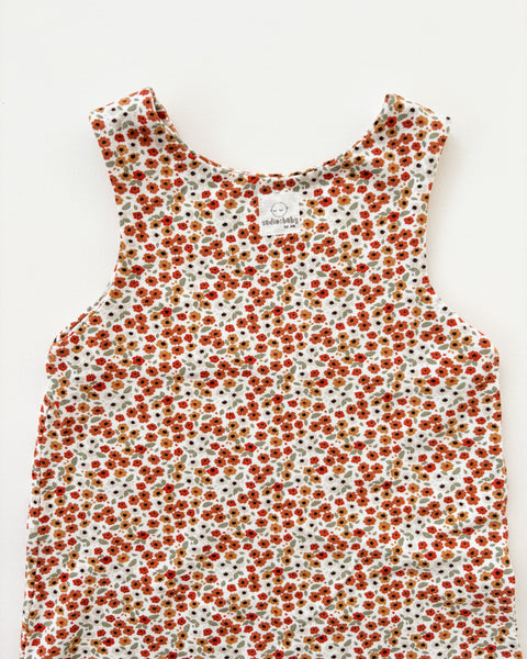 floral dungarees