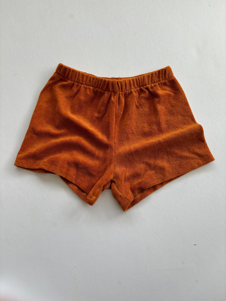 S:B Rust Towelling Shorts (5-6 years) - Sadie:Baby UK