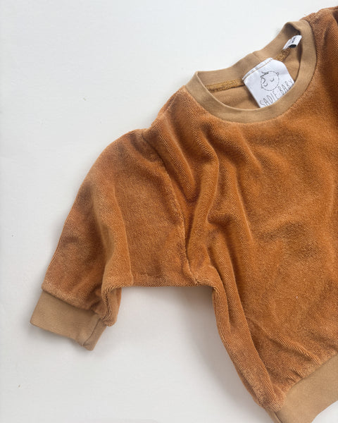 S:S terry oversized sweatshirt (6-12 months)