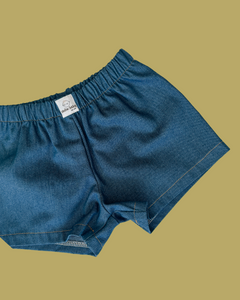 comfy denim shorts