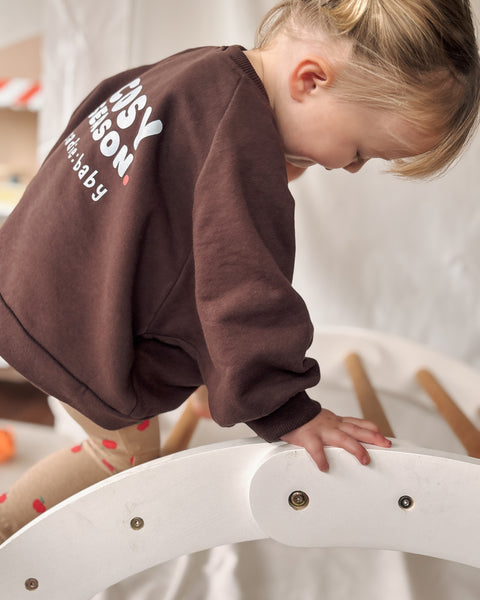 cosy season oversized sweatshirt