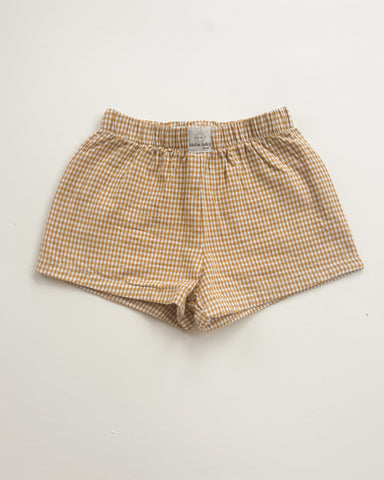 S:S butter gingham shorts (18-24 months)