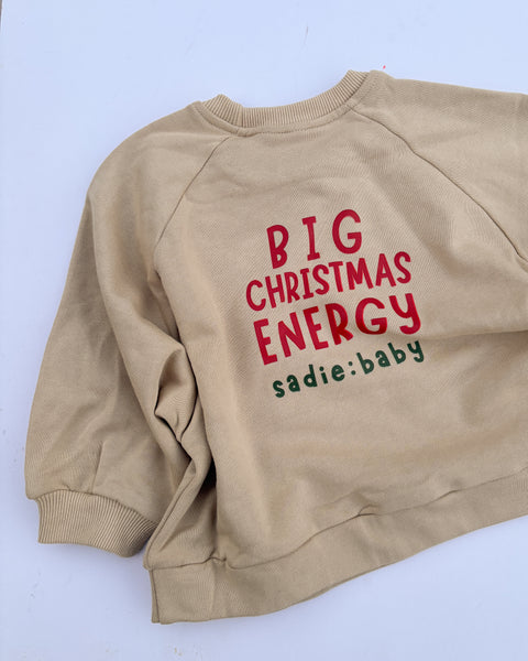 christmas oversized sweatshirt