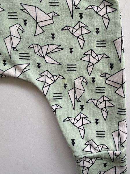 S:B Origami Birds Romper (6-12 months) - Sadie:Baby UK