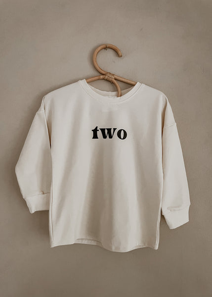 birthday t-shirt | two - Sadie:Baby UK